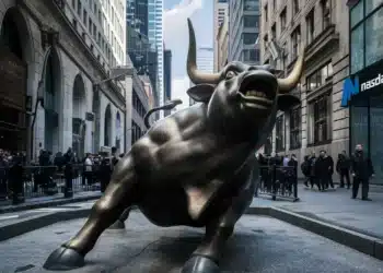 Býk Wall Street akcie