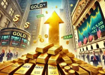 cena zlata na wall street