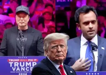 Donald Trump, Elon Musk a Vivek Ramaswamy