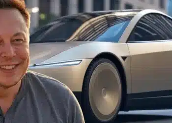 Elon Musk a CyberCab Tesla