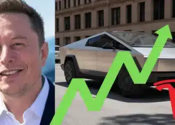 Elon Musk a rast akcii Tesla