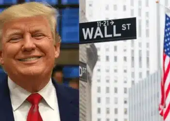 Donald Trump a Wall Street