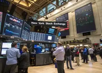 NYSE burza, akciový trh