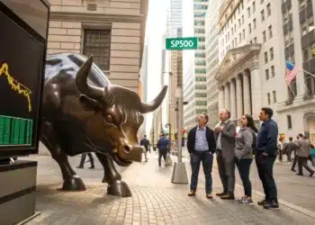 Býk Wall Street S&P500