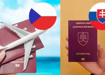 slovenský a český pas
