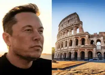 Elon Musk a Taliansko - ilustračný (AI)