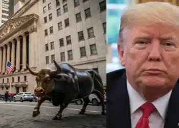 Donald Trump a Wall Street