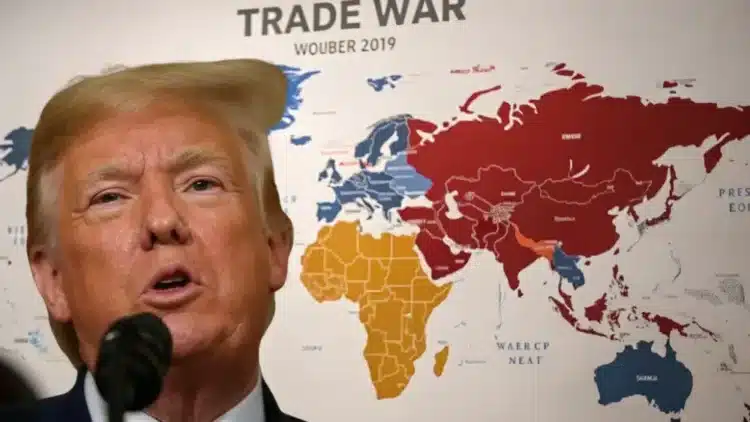 Obchodná vojna, USA, Trump