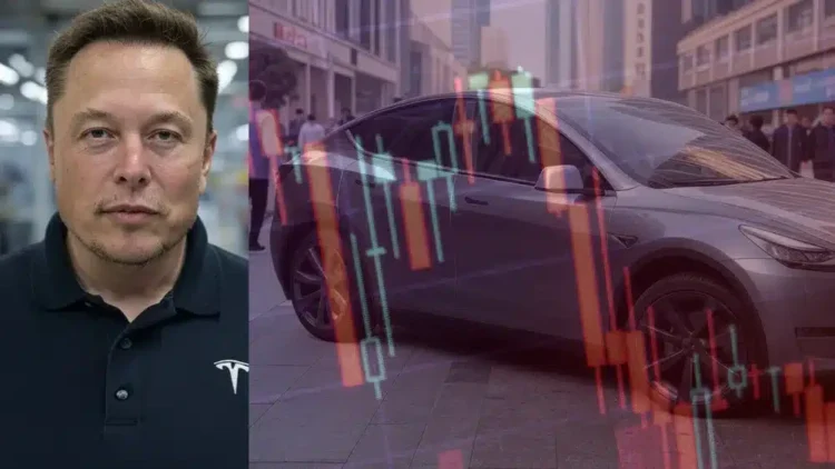 Elon Musk, akcie Tesla
