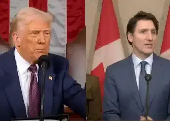 Donald Trump a Justin Trudeau