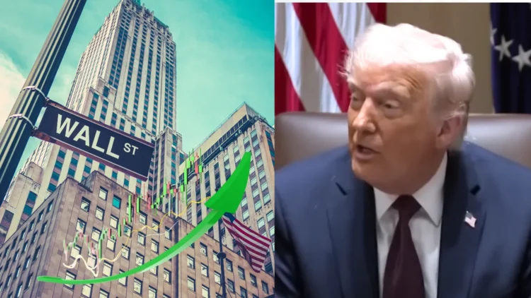 Trump a akciový trh Wall Street