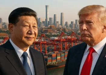 Čína USA Jinping Trump