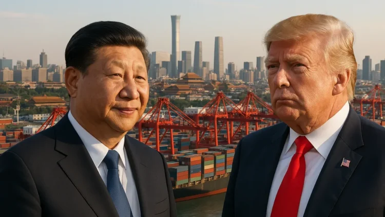 Čína USA Jinping Trump
