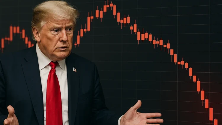 Trump, akciový trh, zdroj: ChatGPT