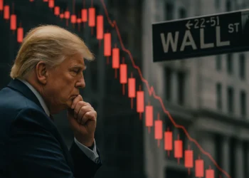 Donald Trump a Wall Street