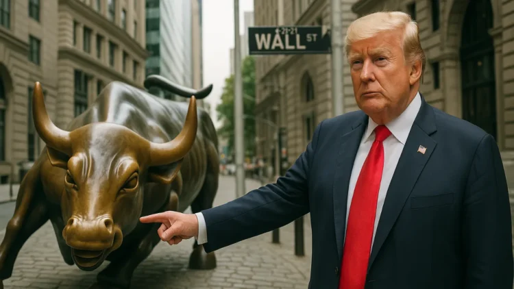 Donald Trump Wall Street