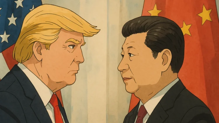 Donald Trump Xi Jinping