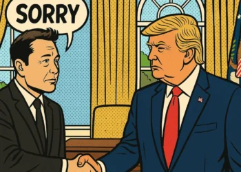 Elon Musk a Donald Trump
