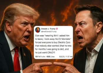 Donald Trump a Elon Musk