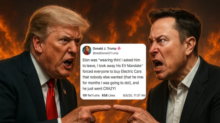 Donald Trump a Elon Musk
