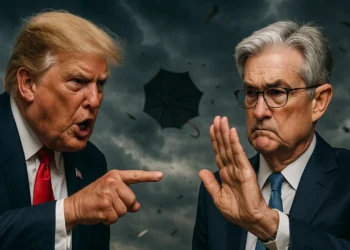 Donald Trump Jerome Powell