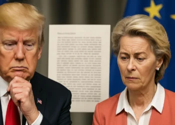 Leyen Trump USA EU
