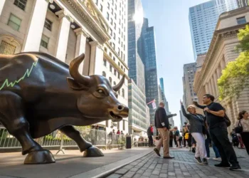 Býk Wall Street S&P500