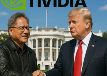 Huang, Trump a Nvidia