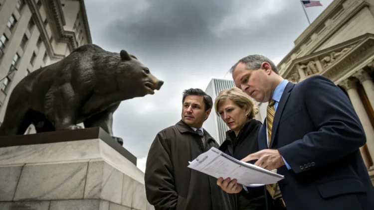 Wall Street akcie medveď