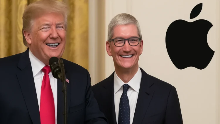 Trump a Tim Cook