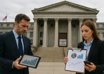 Akciové trhy zahájily týden růstem, investoři se zaměřují na americkou vládní krizi