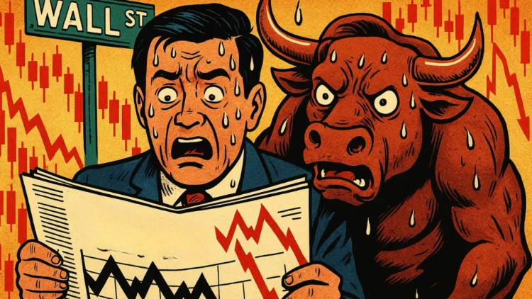 Wall Street panika