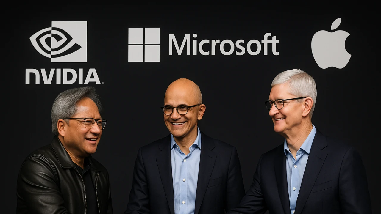 nvidia microsoft apple