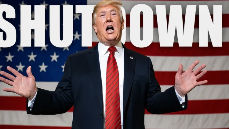 Trump shutdown vláda USA