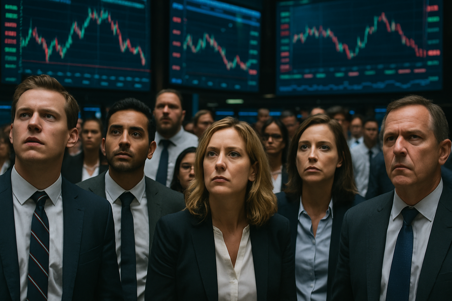 trh investori napätie