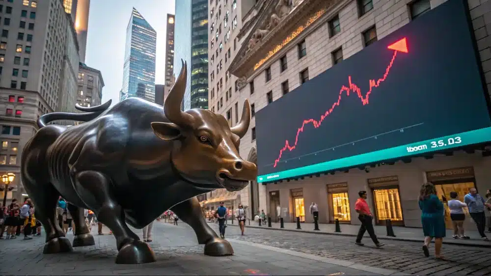 Wall Street rast akcií