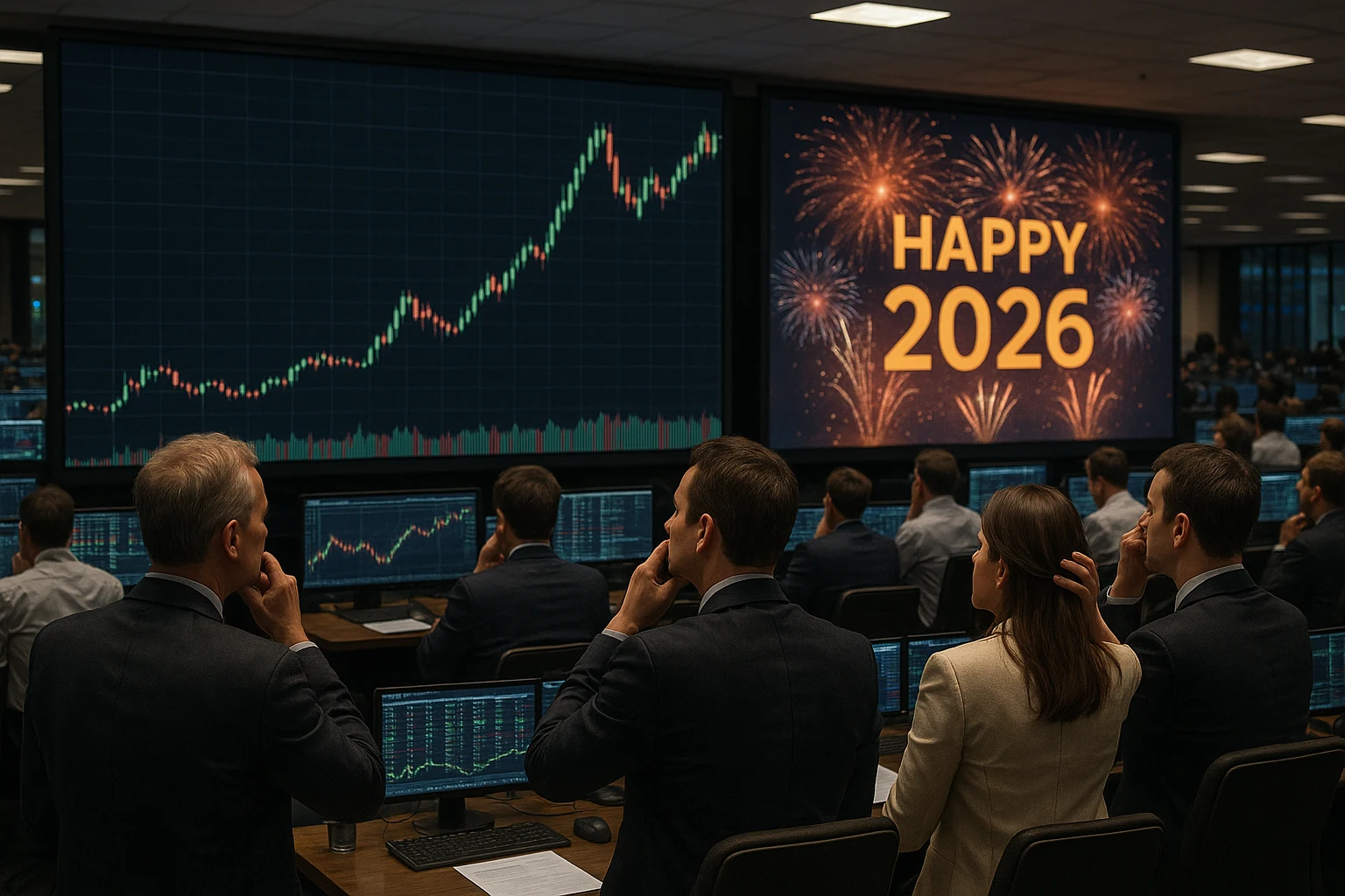 wall street rast akcii