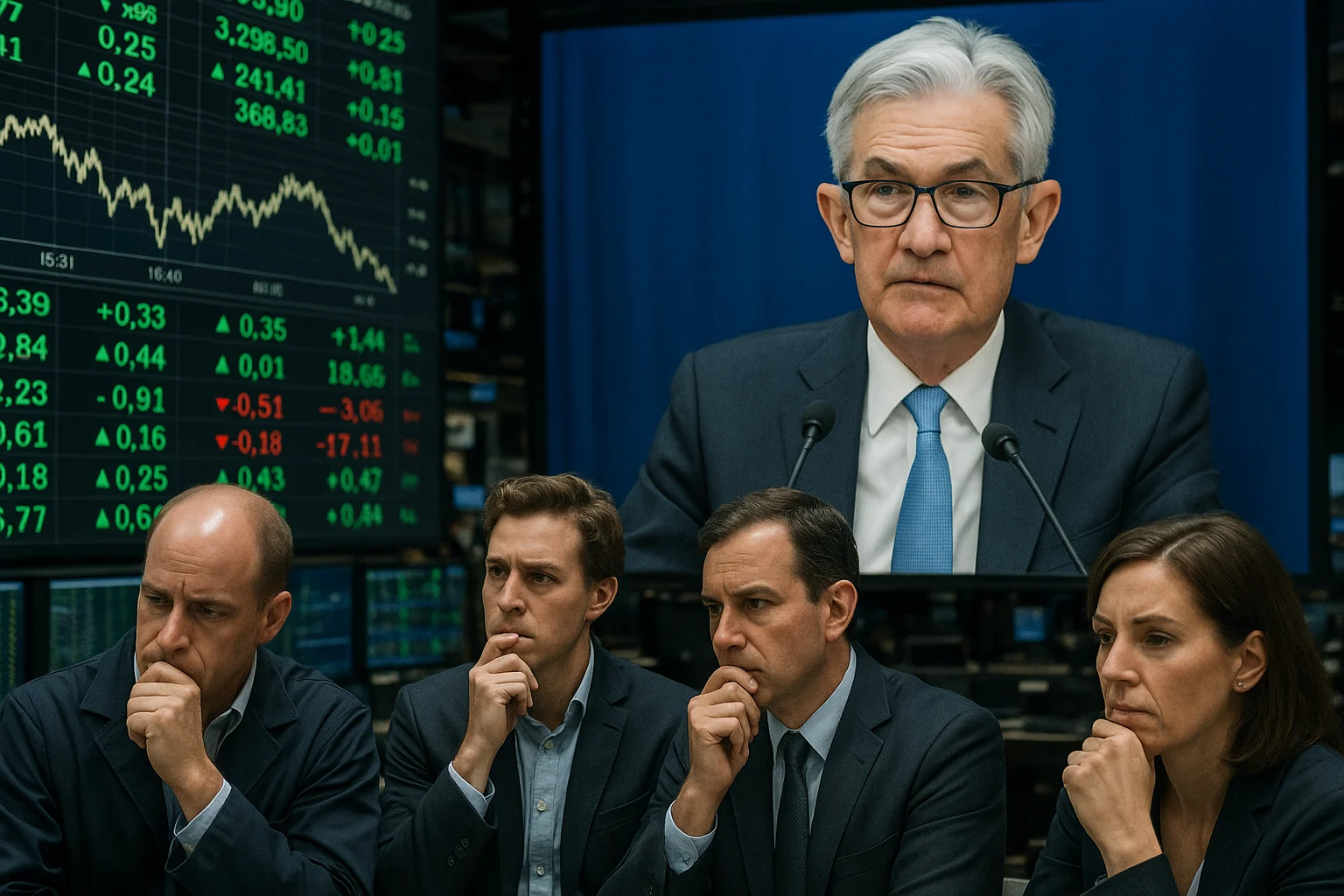 fed trhy a investori