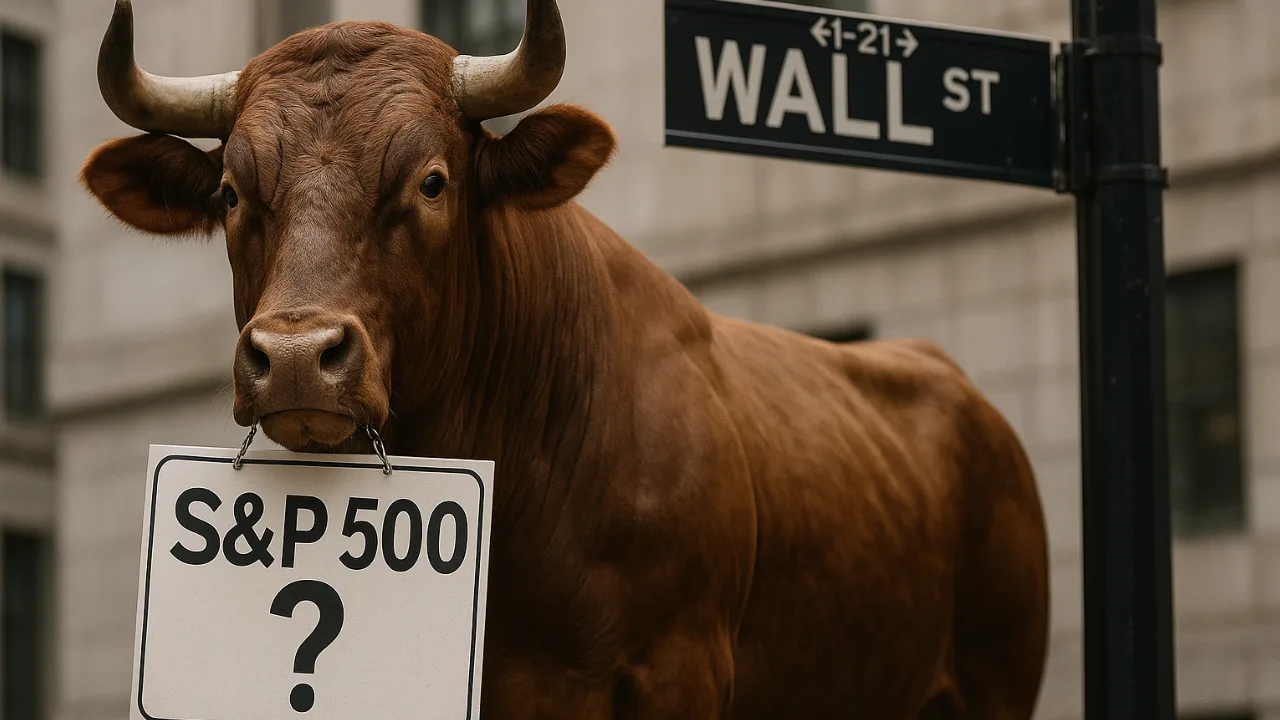 býk Wall Street S&P500