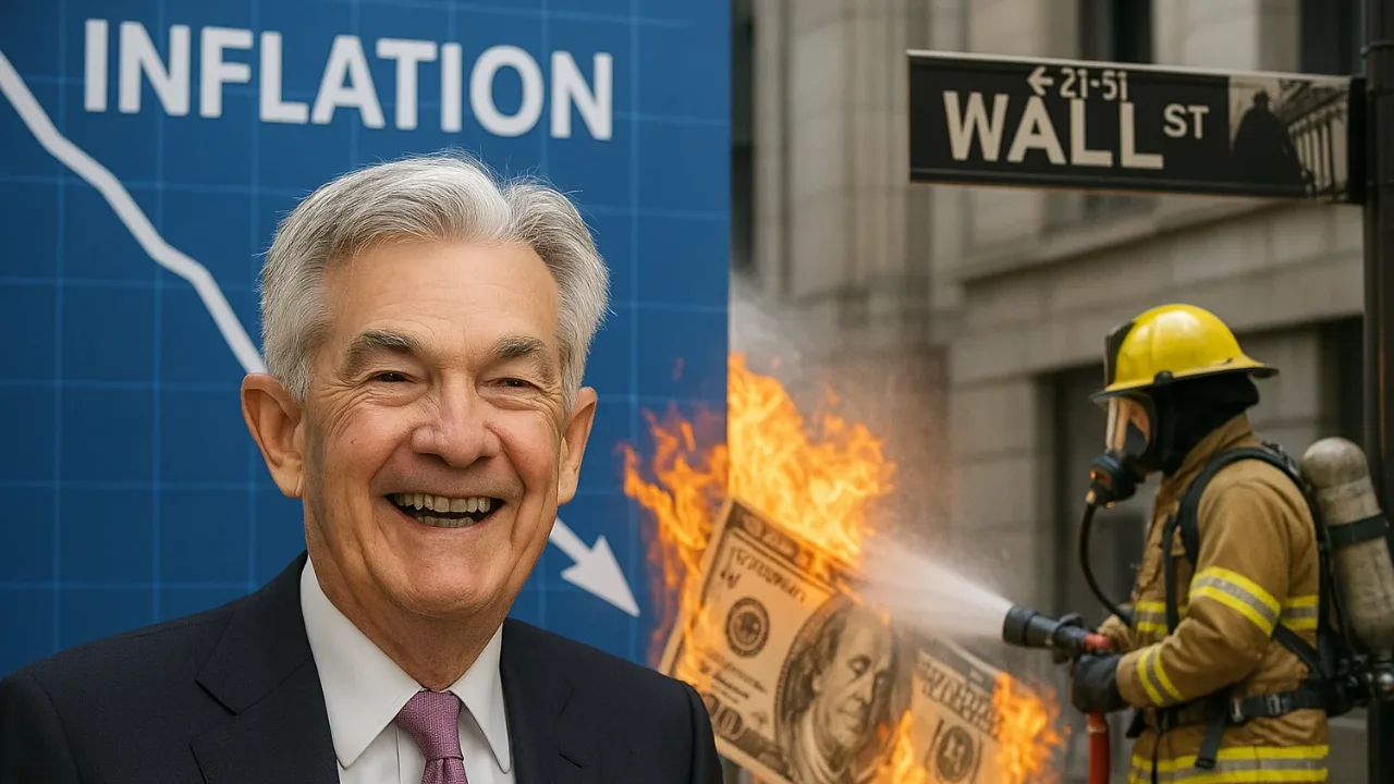 Fed Jerome Powell inflácia