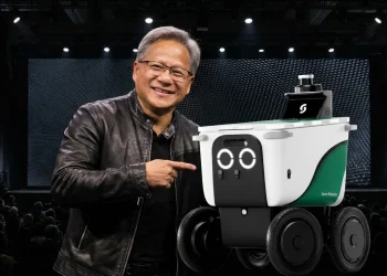 Jensen Huang robot