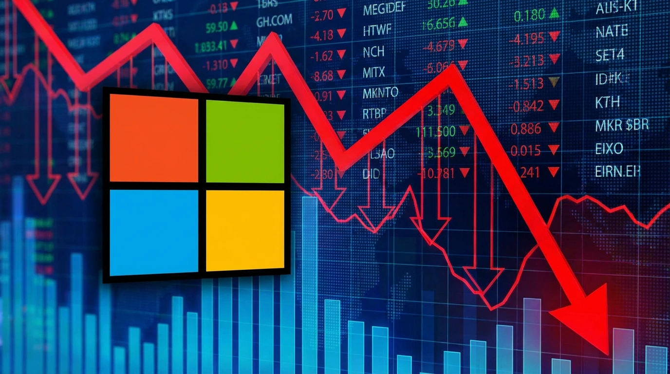 Microsoft Akcie Pokles