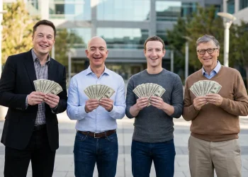 Musk bezos zuckerberg gates