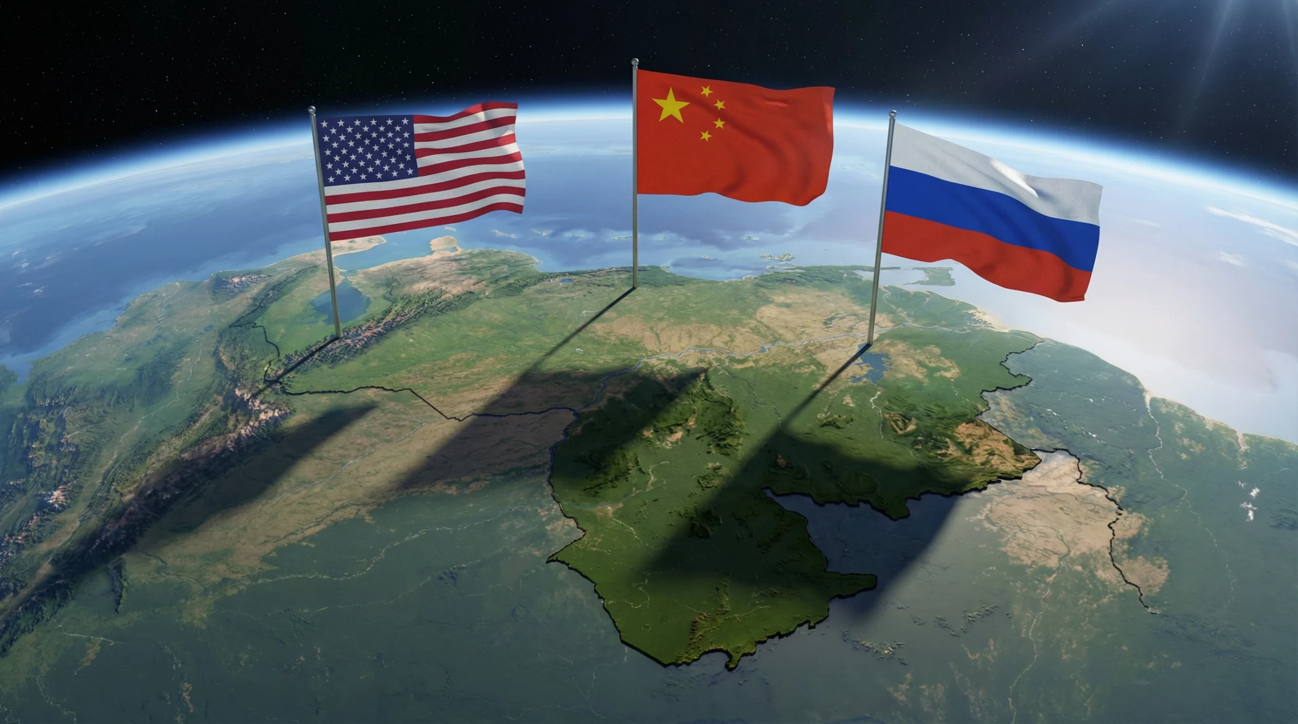 USA Čína Rusko Venezuela ropa