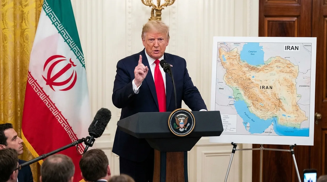 Donald Trump Iran Varovanie