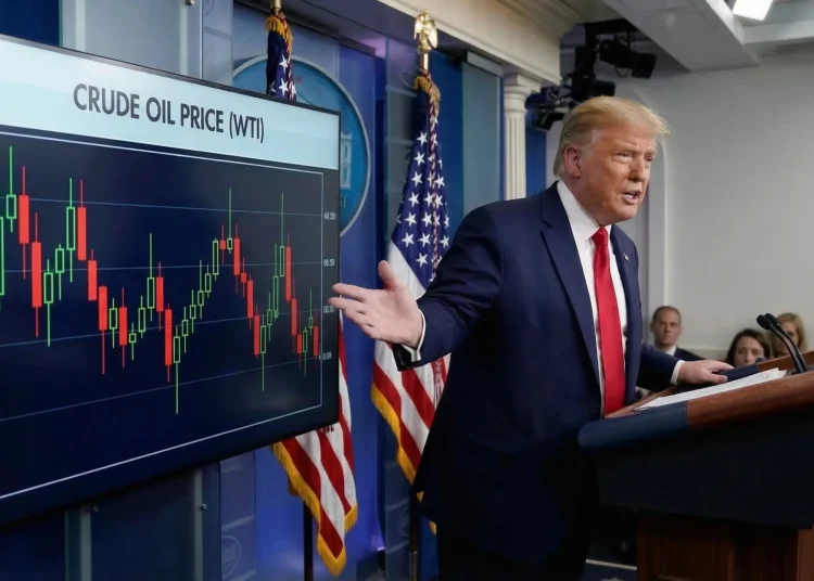 Donald Trump Ropa Volatilita