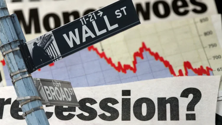 Recesia Wall Street