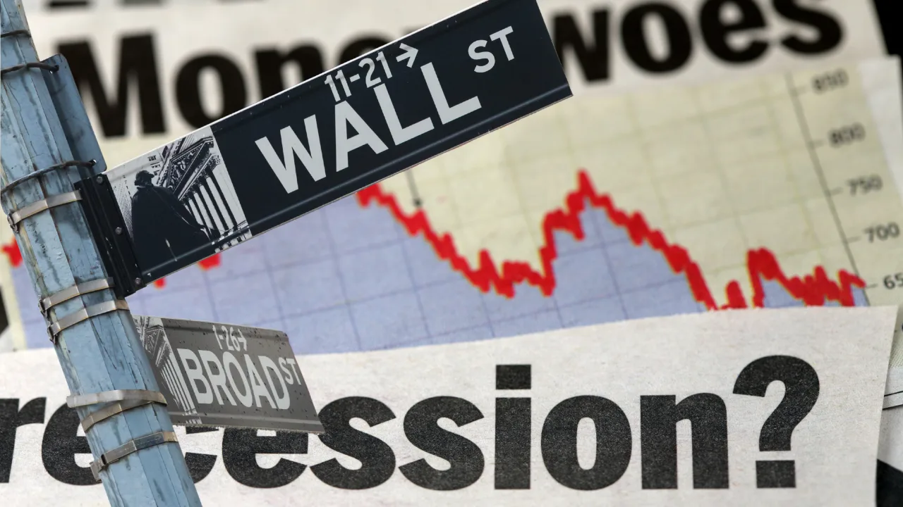 Recesia Wall Street