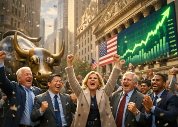 Rastúca trh na Wall Street