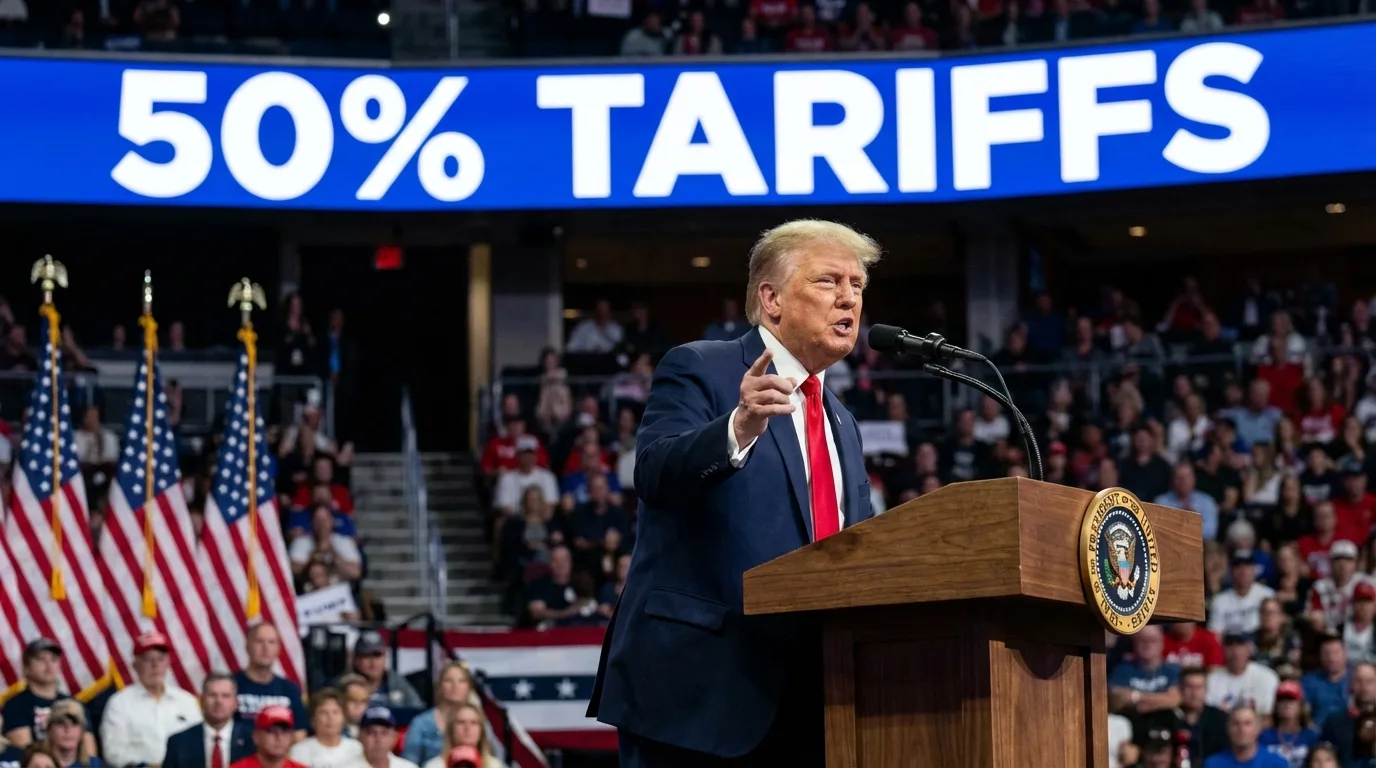 Donald Trump 50% Tarrifs